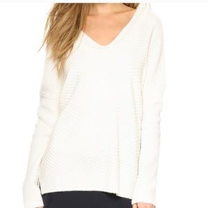Vince Double V Neck Sweater